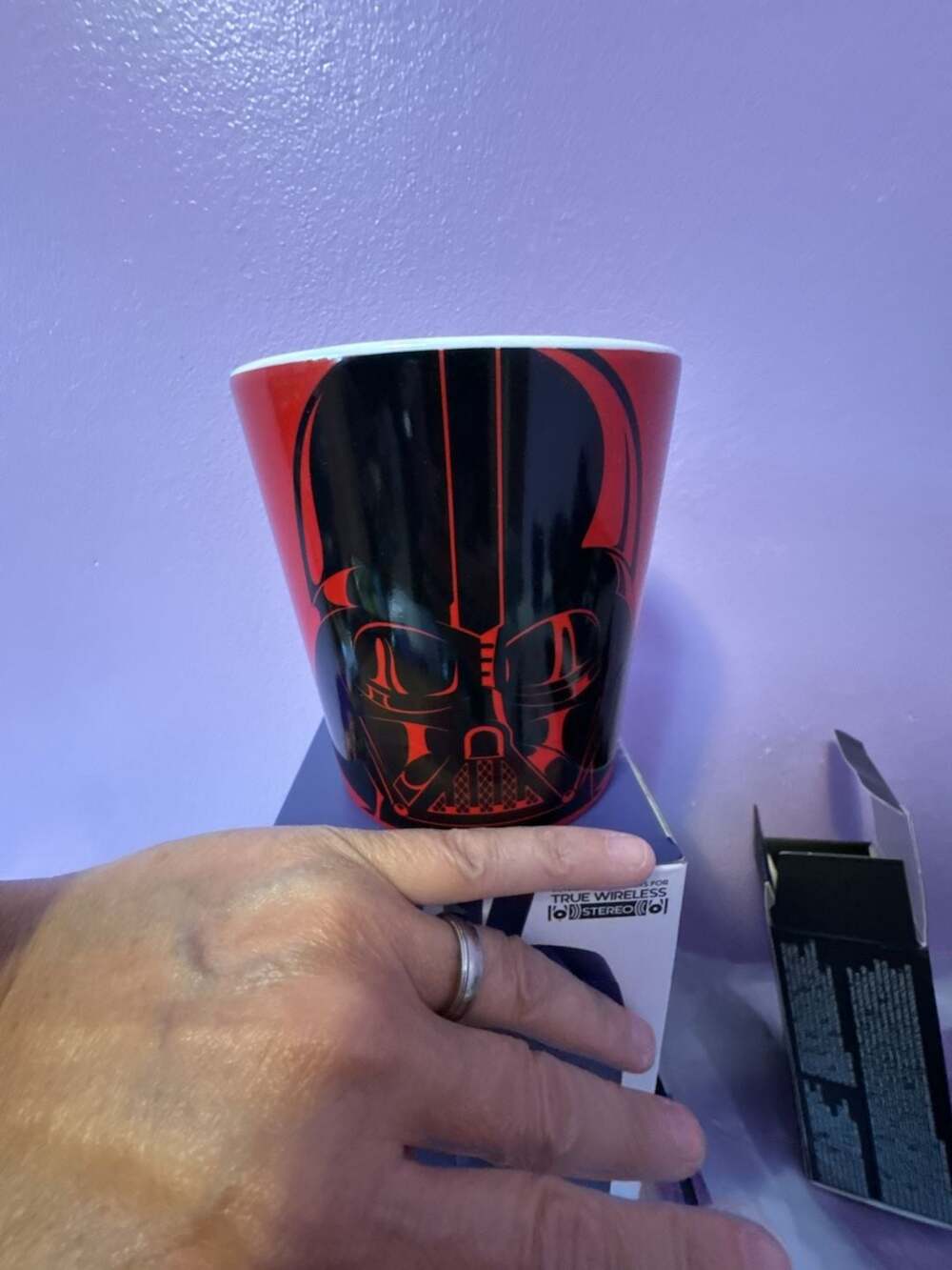 Star Wars Darth Vader I Am Your Father Ceramic Mug Red